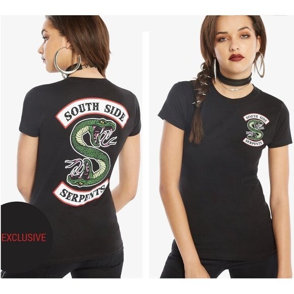 RIVERDALE - SOUTHSIDE SERPENTS GIRLS T-SHIRT - XS - Picture 10 of 11